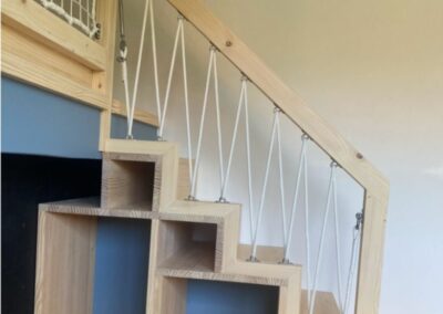 Garde corps escalier lit enfant