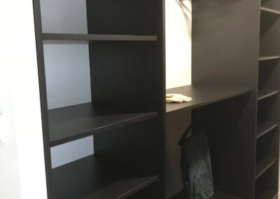 Meubles de dressing en valchromat noir