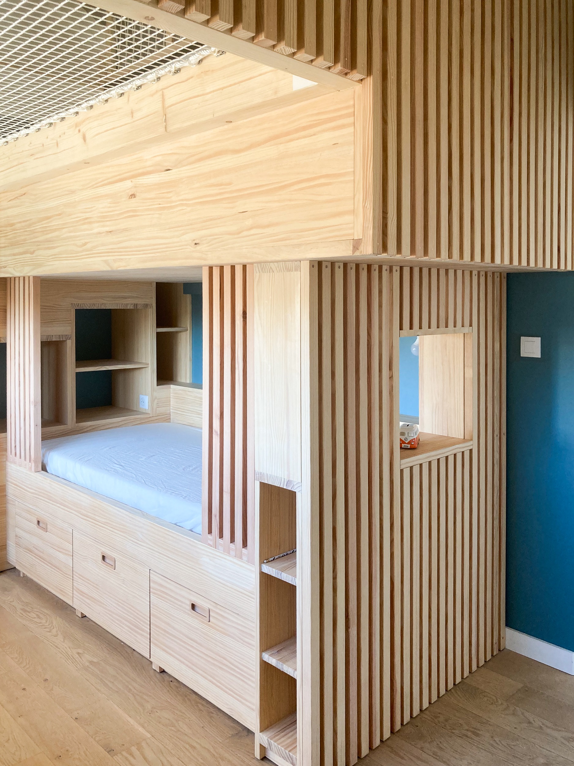 agencement sur mesure Capbreton - chambre enfnats