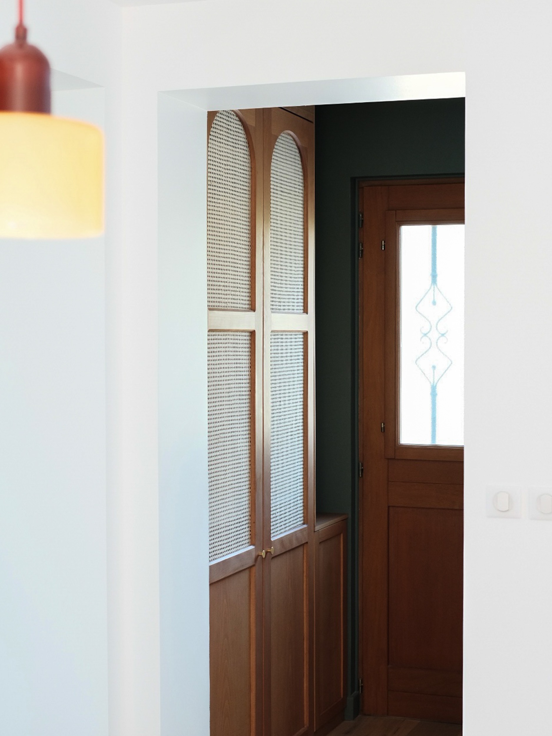 meubles sur mesure Capbreton portes cannage